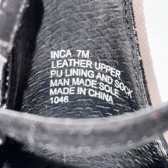 Steve Madden Inca Black Suede with Embroidered Flowers Heels Size 7 - EUC - Picture 7 of 8